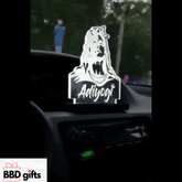 Customised led encriving car dashboard | cars decors | car dashboard | Led frame for cars - BBD GIFTS
